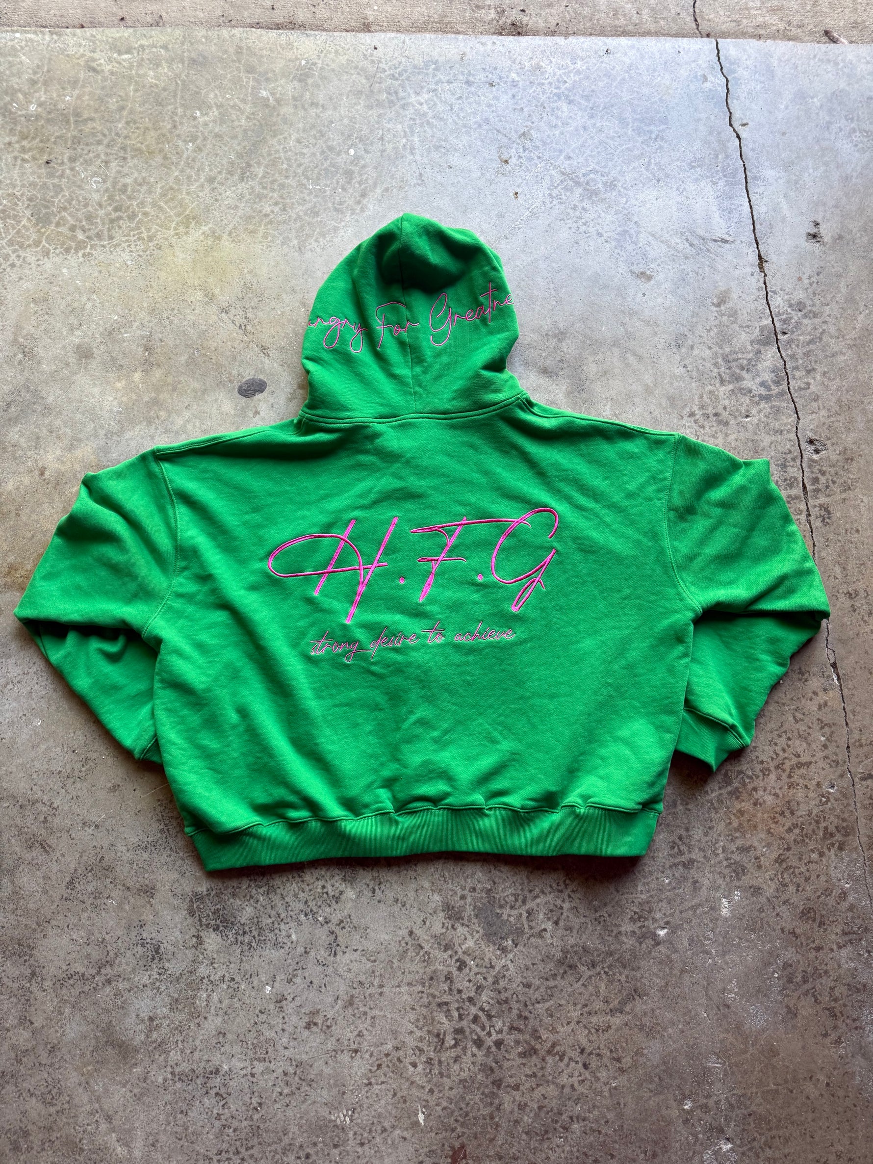 Hungry For Greatness Zip up